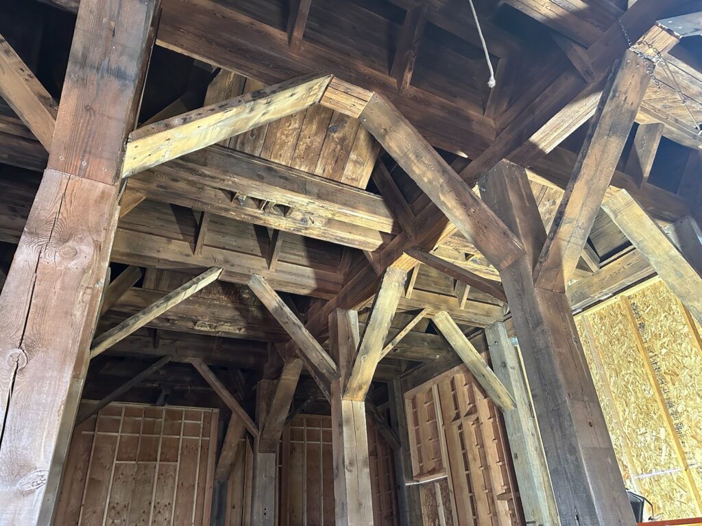 After Salt Blasting Granary After Salt Blasting Granary