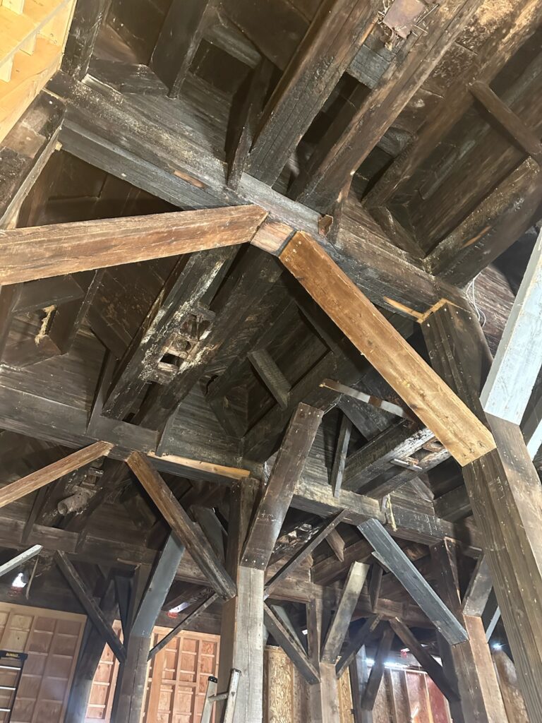 After Salt Blasting Granary After Salt Blasting Granary